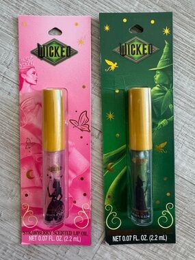 Wicked Lip Oil Bundle 2pc Strawberry + Watermelon NEW